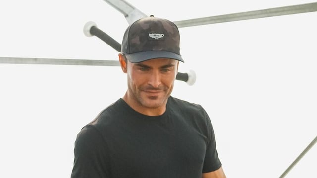 Zac Efron reaparece tras su accidente en una alberca