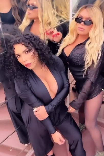 Las perdidas: Paolita Suárez y Wendy Guevara.