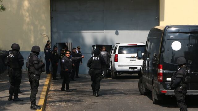 Llegada de Mario "N" al Reclusorio Oriente