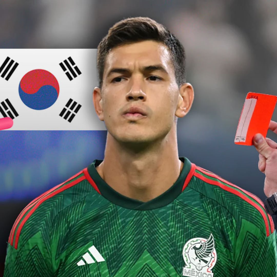 César Montes queda fuera del partido ante Corea del Sur