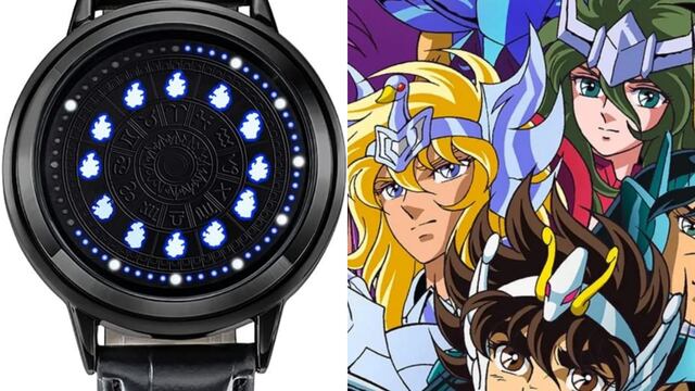 Este es el reloj de Los Caballeros del Zodiaco para sentirte como Saint Seiya