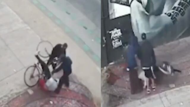 Con descaro asaltan y fuerza asaltan a ciclista de Guadalajara