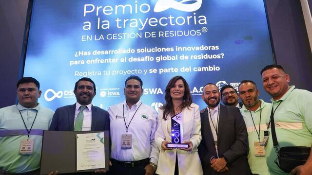 Guadalajara, referente mundial en limpieza: ISWA premia a Vero Delgadillo