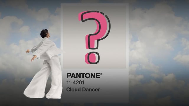 Pantone, el instituto considerado como autoridad líder en materia de color, anunció a Cloud Dancer como el color del año 2026.