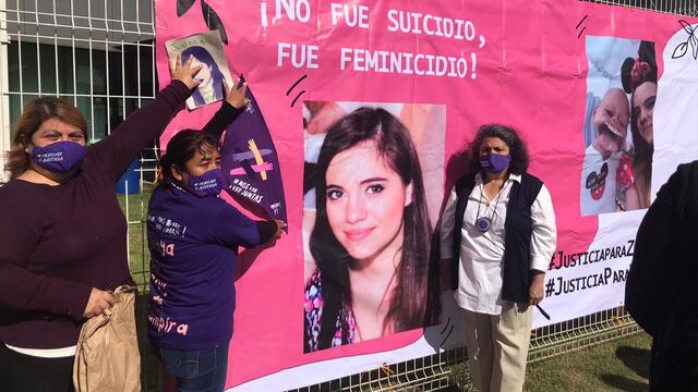 Protesta por feminicidio de Zyanya