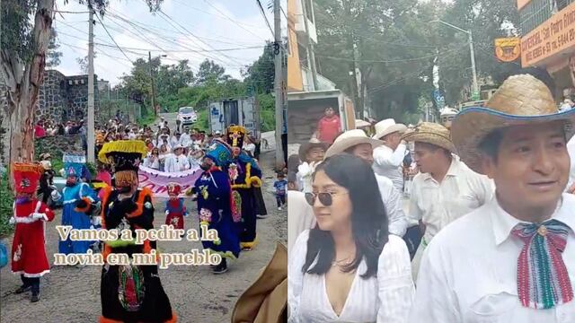 "Se nos casa": Pide matrimonio a su novia y el pueblo entero arma bailongo en las calles (VIDEO)
