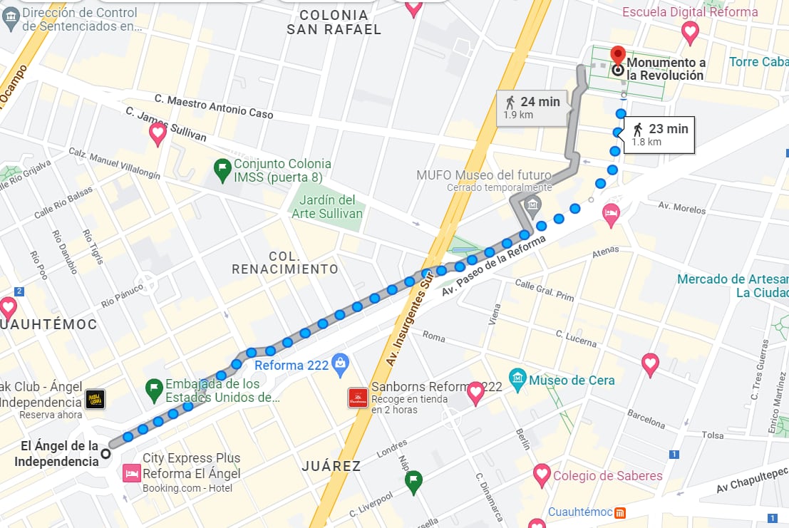 Esta es la ruta por la marcha por el INE en CDMX