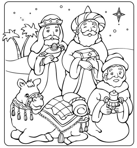 Dibujos de los Reyes Magos