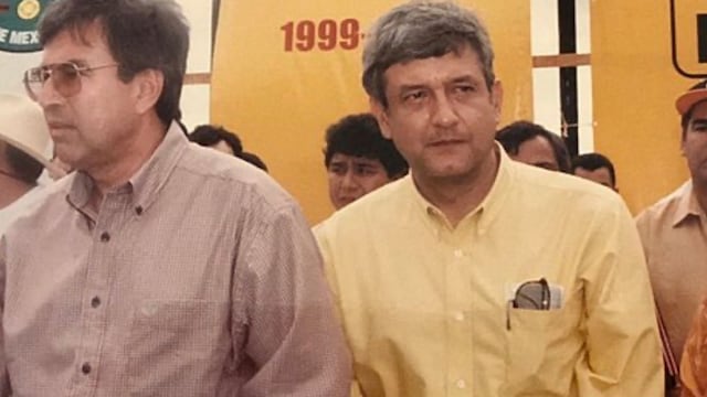 Rocha y AMLO en 1998