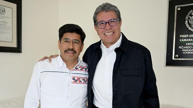 Ricardo Monreal y Hugo Aguilar Ortiz.