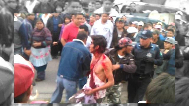 Algunos vecinos mencionaron que alrededor de las 15:20 horas, tres sujetos fueron sorprendidos robando en una miscelánea de la localidad, por lo que un grupo de personas los persiguió y consiguió detener a uno de ellos. 