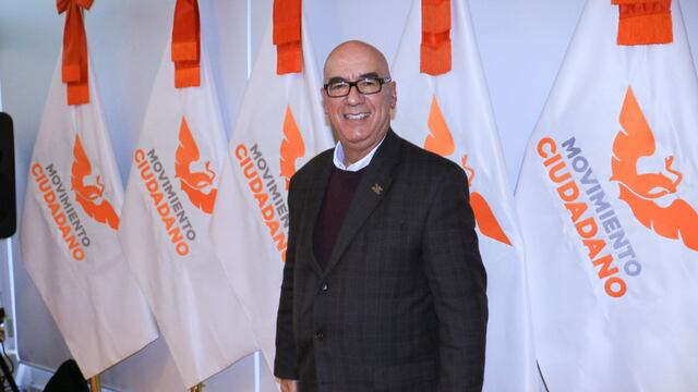 El presidente nacional de Movimiento Ciudadano, Dante Delgado.