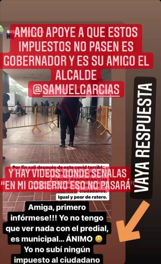 Respuesta de la mujer regia