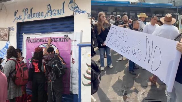 Bloqueo en Eje Central CDMX y protesta por cierre de pulquerías hoy