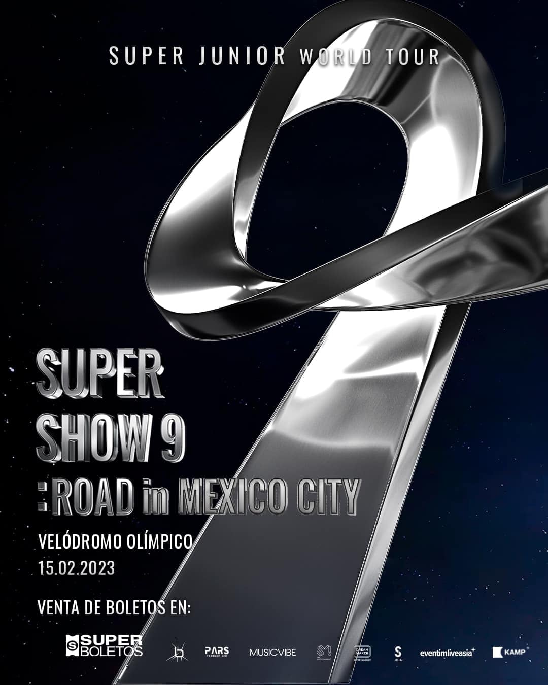 Concierto de Super Junior en CDMX.