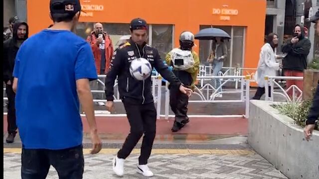 Checo Pérez (Foto: Captura de video)