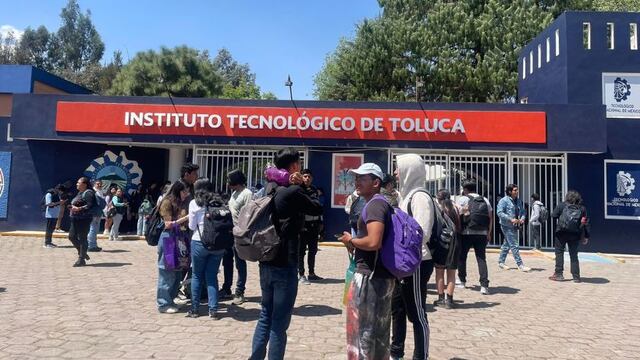 Alumnos cierran Instituto Tecnológico de Toluca