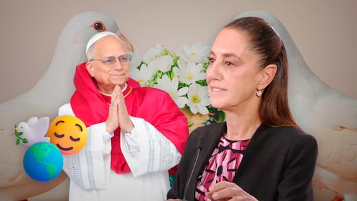 Claudia Sheinbaum respalda llamado a la paz del Papa León XIV