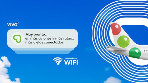Viva ofrecerá internet a bordo