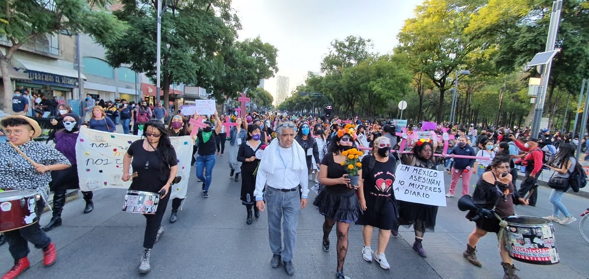 Marcha de las catrinas