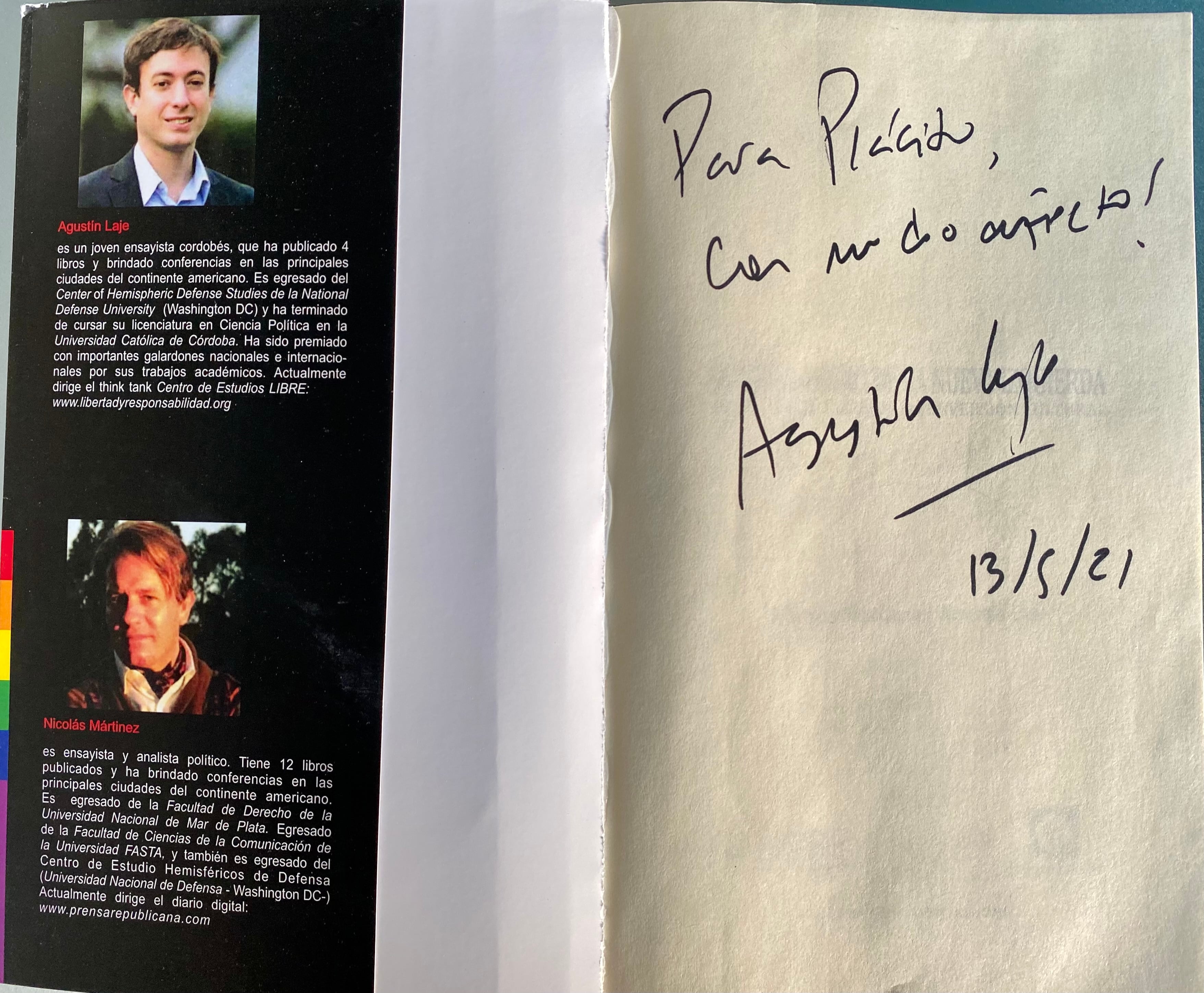 Entrevisté en exclusiva al "anfibio" Agustín Laje, uno de los más influyentes de la juventud mundial.