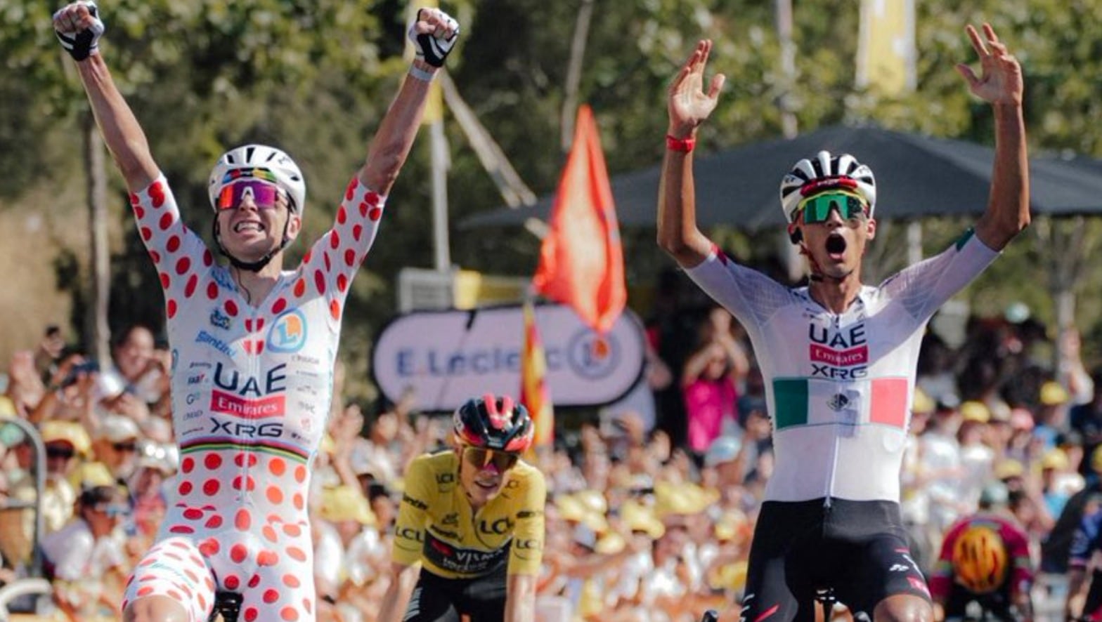 Isaac del Toro en el Tour de Francia 2026