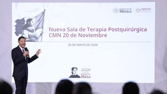 ISSSTE inaugura sala postquirúrgica en CMN 20 de Noviembre.