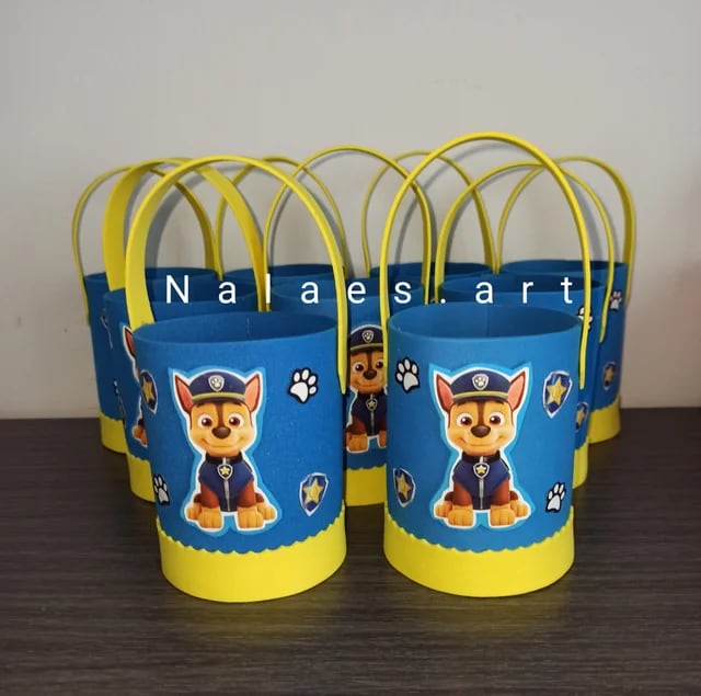 5 bonitos dulceros de Paw Patrol que puedes hacer para las fiestas infantiles