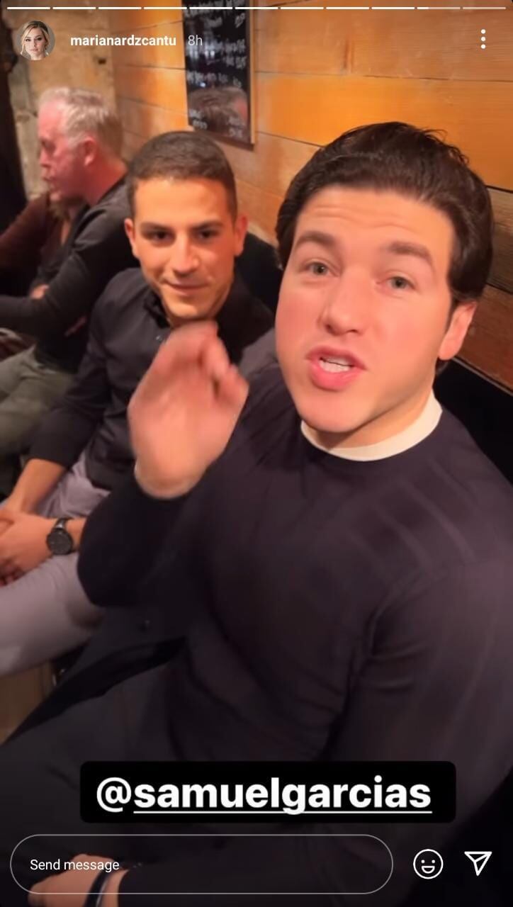 Samuel García diciendo "exquisit"