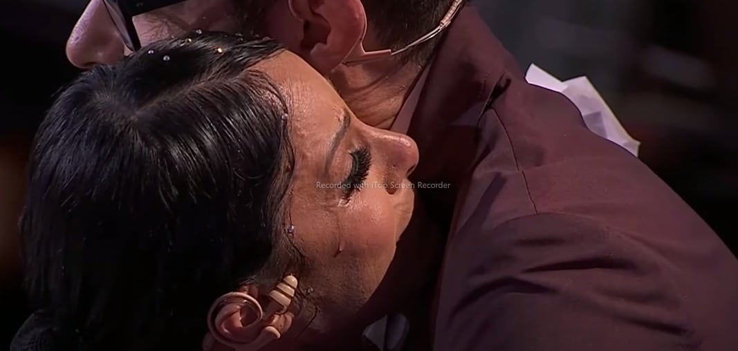 Nadia hizo llorar a Lolita Cortés