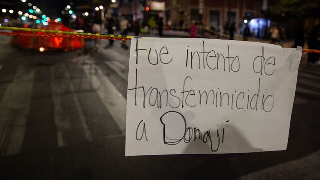 Donají, mujer trans golpeada en la Alameda Central de CDMX