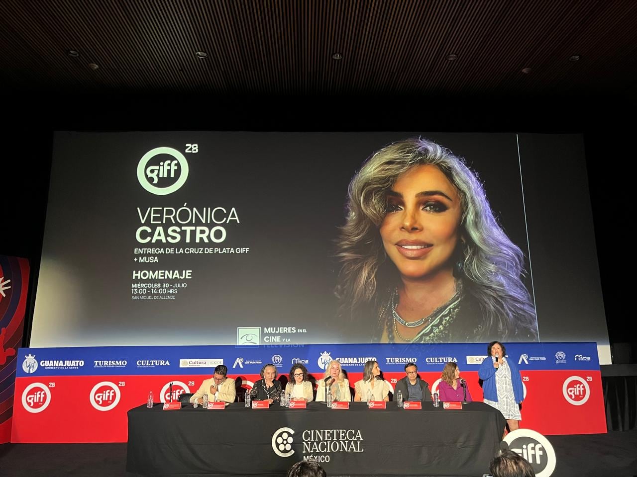 Presentación del GIFF 2025, Guanajuato International Film Festival, en Cineteca Nacional