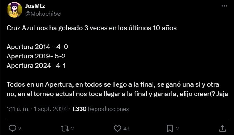 El dato que ilusiona al americanismo.