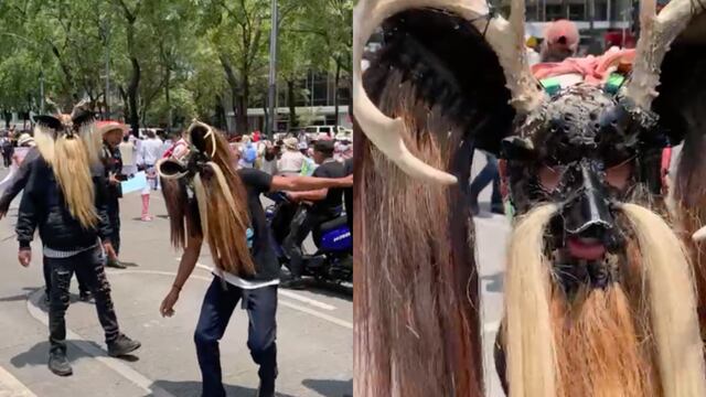 Reportan afectaciones en servicio de Línea 1 y 7 por marcha de pueblos indígenas