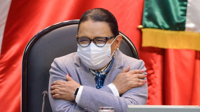 Rosa Icela Rodríguez, secretaria de Seguridad y Protección Ciudadana, acudió a comparecer ante la comisión de Seguridad Ciudadana de la Cámara de Diputados.