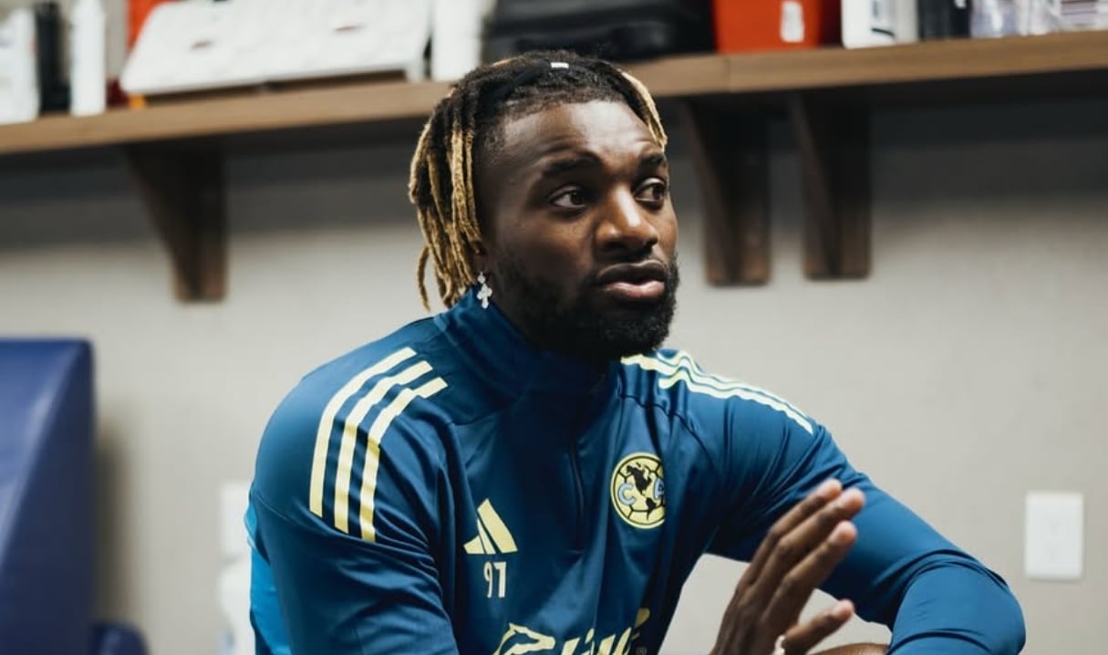 Allan Saint-Maximin anotó un golazo en el entrenamiento de América que puso de cabeza las redes sociales