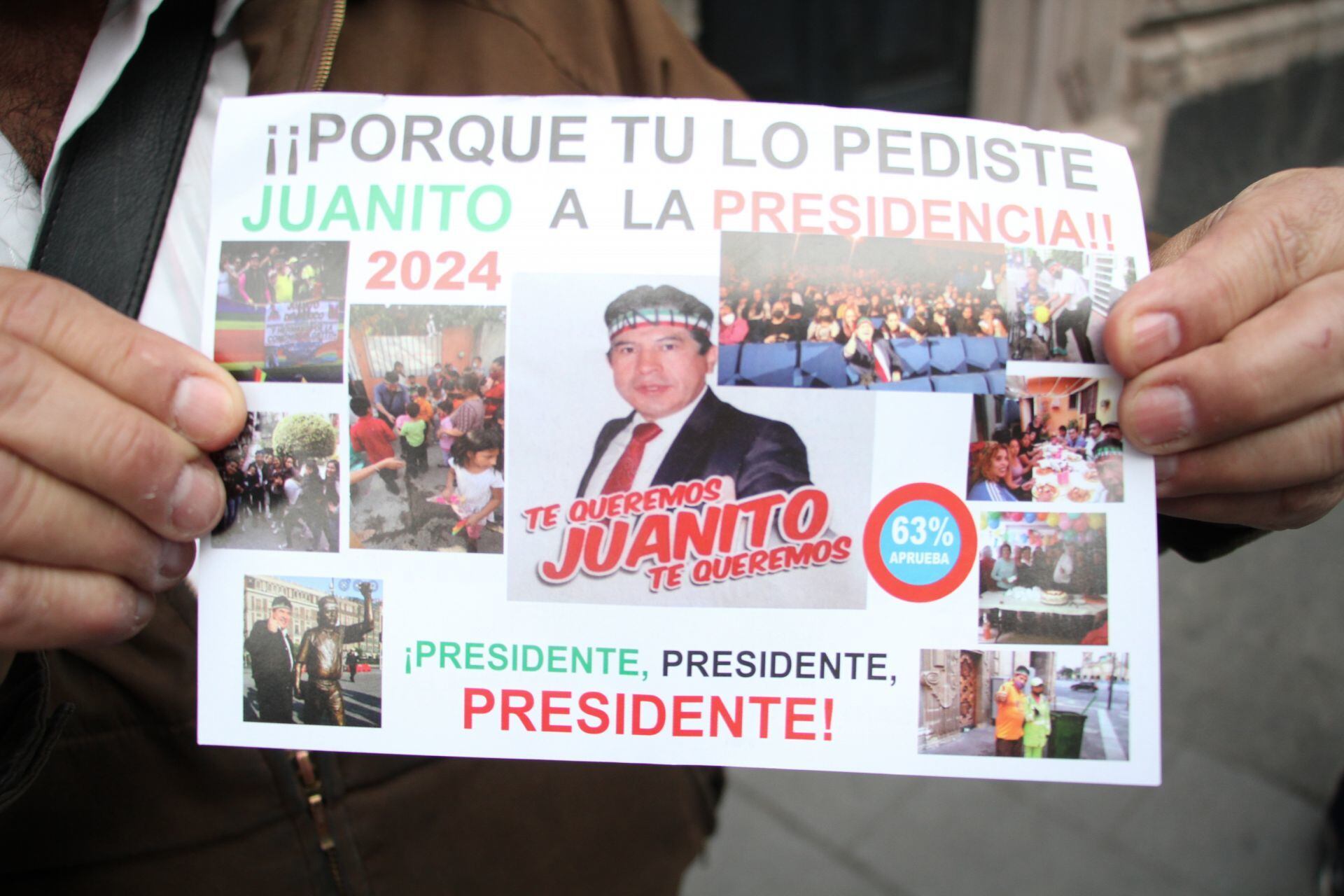 Rafael Ponfilio Acosta Ángeles alias “Juanito” rumbo al 2024