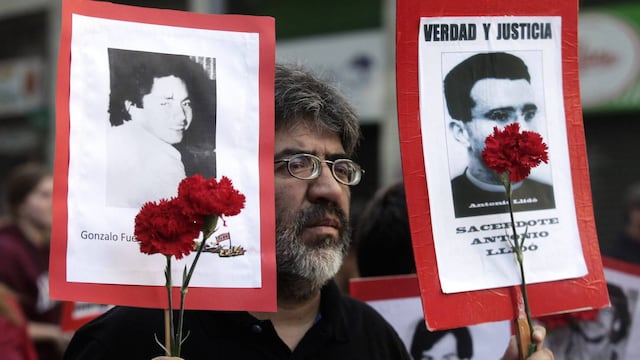 Víctimas de la dictadura de Pinochet en Chile.