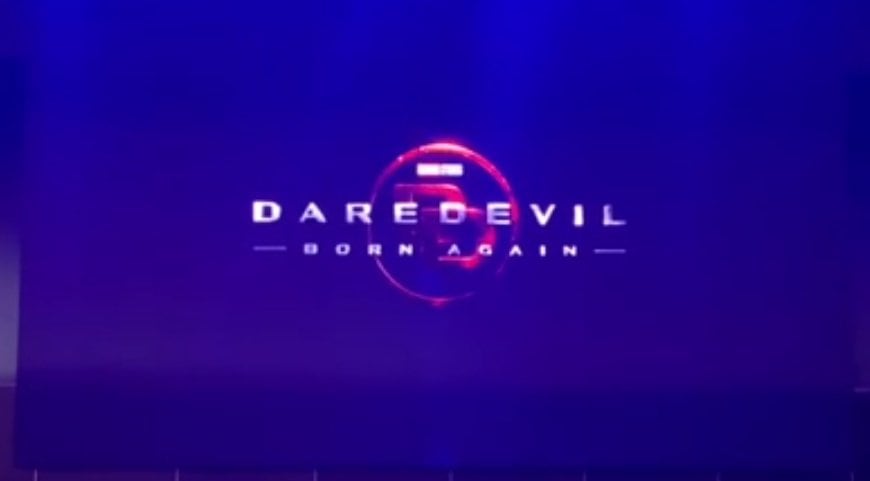 Nuevo logo de Daredevil: Born Again
