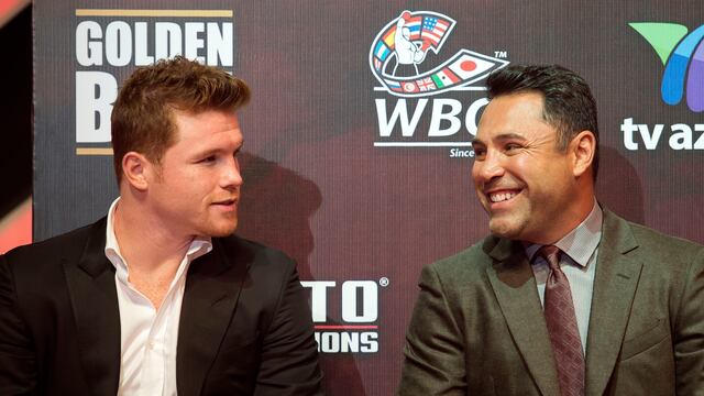 Canelo y De la Hoya