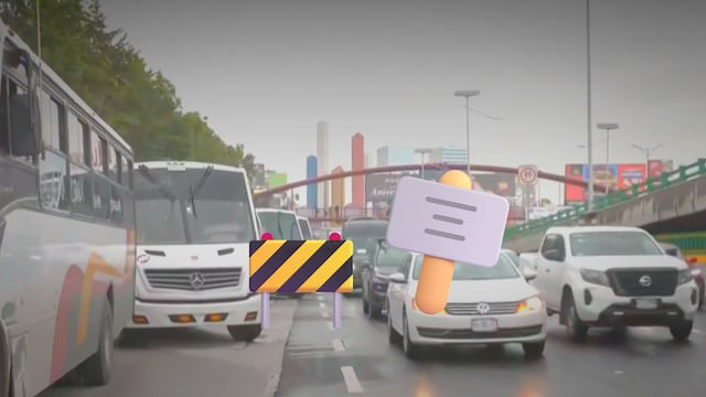 Transportistas bloquean Periférico Norte