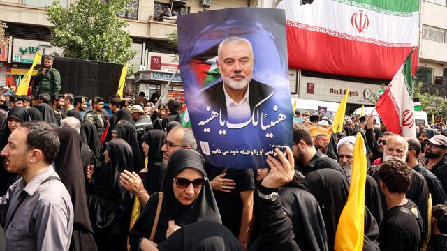 Irán realiza funeral de Ismail Haniya