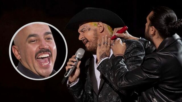 Arath De la Torre hizo reír a Lupillo Rivera con su imitación de Christian Nodal en el estreno de El Retador