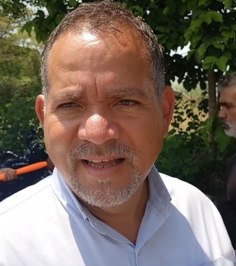 Efraín Blanco, comisariado ejidal de Mata Tenatito