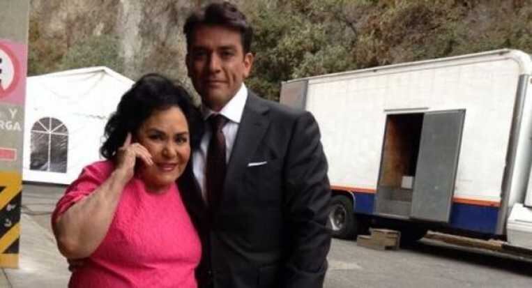 Carmen Salinas y Jorge Salinas
