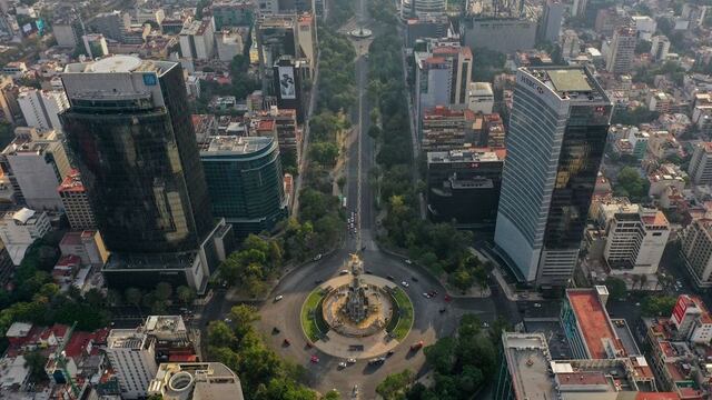 Vista aérea de CDMX