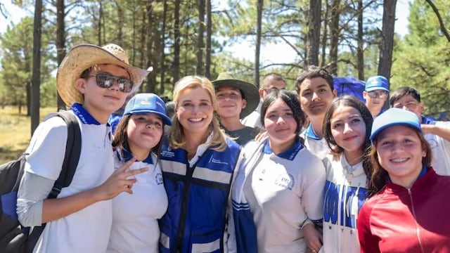 Maru Campos va por reforestación y desarrollo sustentable en Sierra Tarahumara