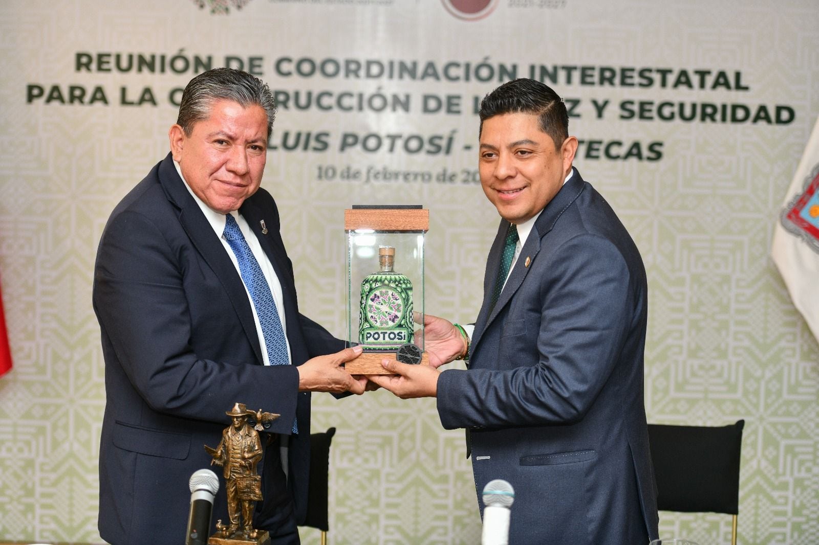 David Monreal y Ricardo Gallardo