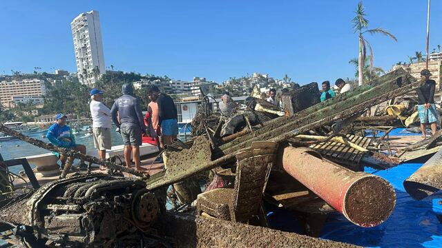 Primer torneo de pesca de basura en Acapulco