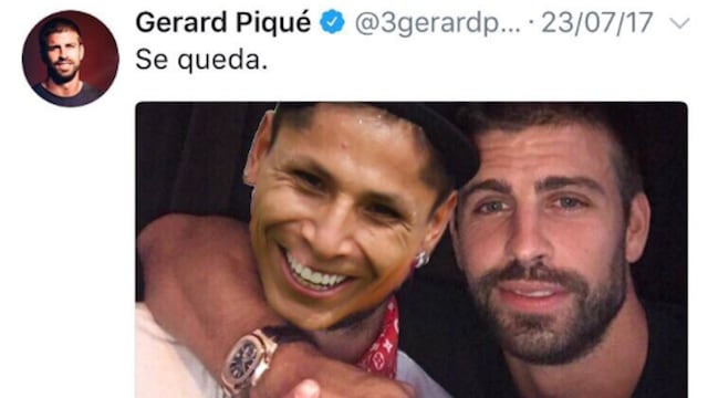 Gerard Piqué ya sabía de la decisión del peruano